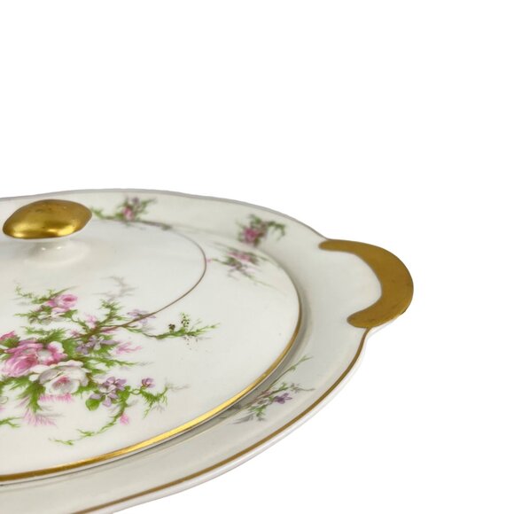 Theodore Haviland, NY ROSALINDE 10” Round Covered Serving Bowl - Picture 6 of 9